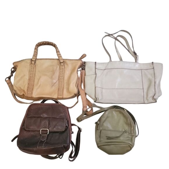 Bndle of 4 - Liebskind Hobo Int Spikes & Sparrow Shoulder Bag / Mini Backpack